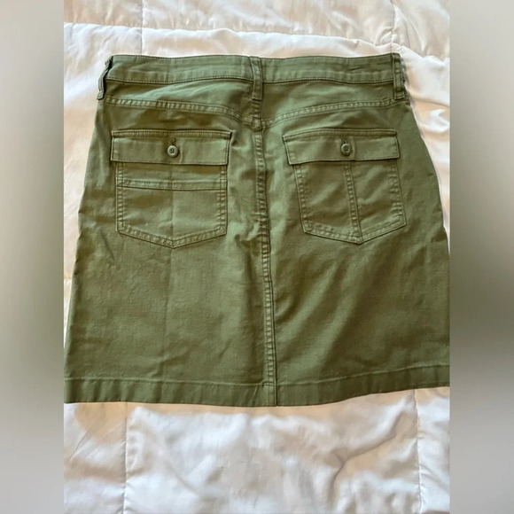 J Crew Military Garment-dyed mini skirt, BK713 size 8 - Picture 11 of 11